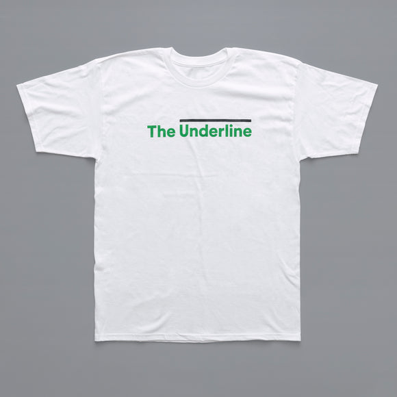 The Underline Cotton Crew Neck T-Shirt